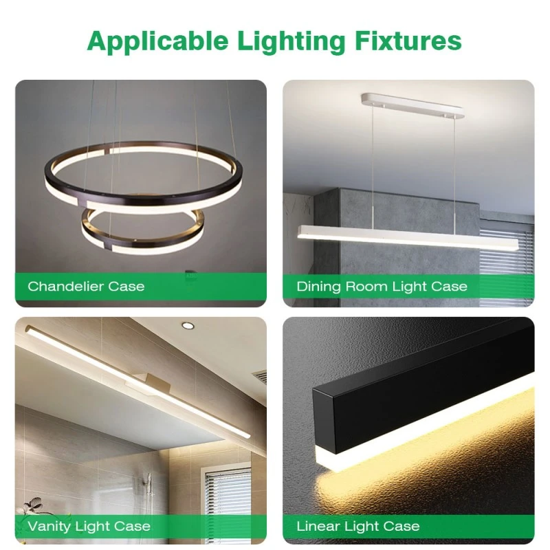 Lampa Easbhrúite Neamhlonrach Aicrileach